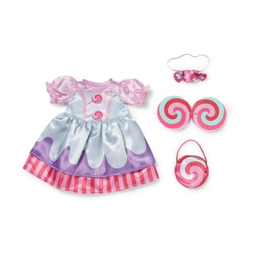 Baby Born Tenue Bonbon avec Robe, Sac, Lunettes et Bandeau... - Jouets & Jeux Amazon France à 16.99€