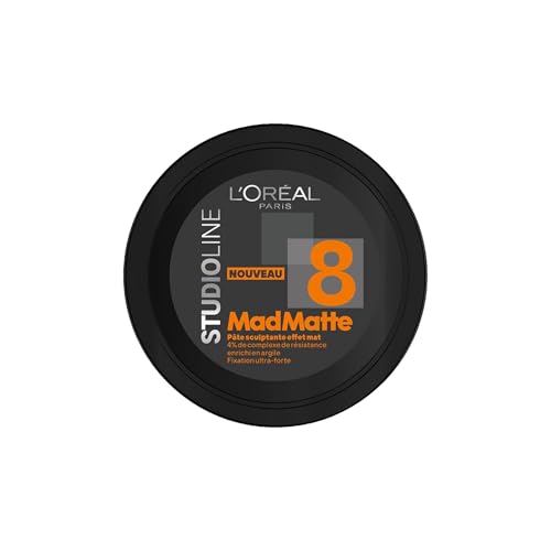 L'Oréal Paris - Mad Matte Pâte Sculptante Cheveux Homme... - Beauté & Parfums Amazon France à 5.29€