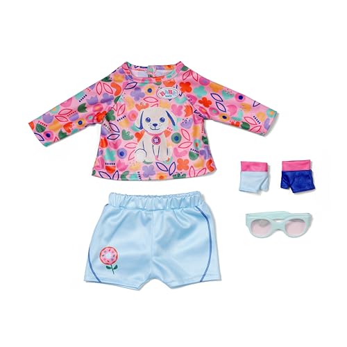 Baby Born Tenue vélo avec Short, t-Shirt, Lunettes et Gants... - Jouets & Jeux Amazon France à 14.99€