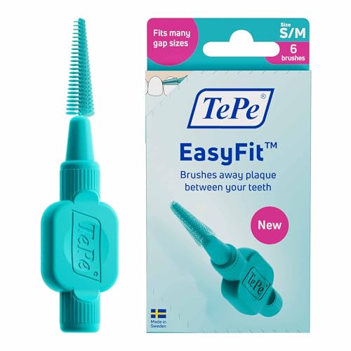 TePe EasyFit, Turquoise, S/M, 6pcs, Plaque Removal... - High-Tech & Électronique en promo à 3.85€