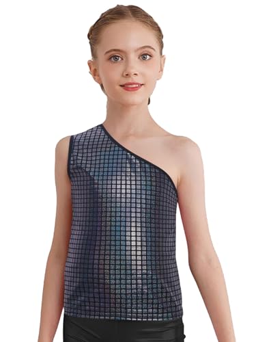 Xnihocha Camiseta de baile brillante para niñas y niños... - Sports & Fitness Amazon Espagne à 1.49€