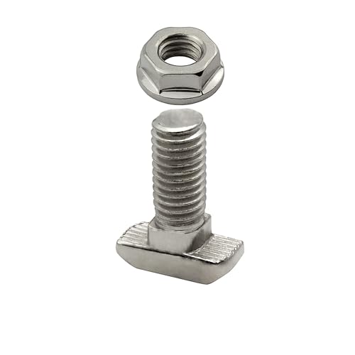 Hammerkopfschraube T-Schraube M8 20mm Nut 8 Aluprofil 40-er... - Bricolage & Outils en promo à 0.97€