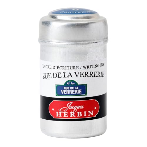 Jacques Herbin 20817T - Une boite de 6 cartouches d'encre... en promo à 4,73€ (-45%) sur Amazon FR