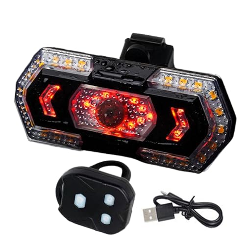 Yurosuis Luz Trasera para Bicicleta,5 Modos Impermeable... - Sports & Fitness Amazon Espagne à 11.20€