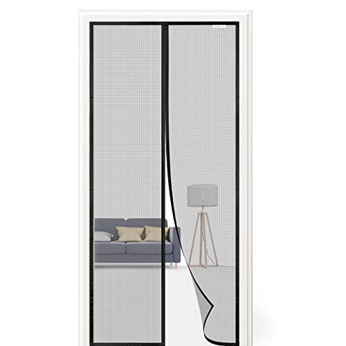 CWEEN CLU Moustiquaire Porte Fenêtre 90x250 cm, Magnétique... - Maison & Cuisine Amazon France à 23.99€