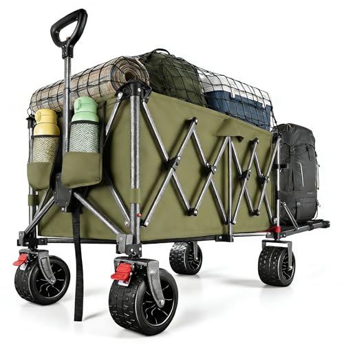 Festival Trolley on Wheels, 125-240L Folding Wagon... - Jardin & Extérieur Amazon Royaume-Uni à 55.99€