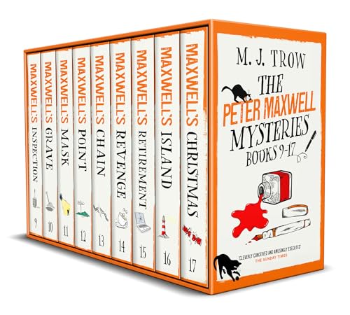 The Peter Maxwell Mysteries Books 9–17: A cozy mystery... - Nouvelle promo Amazon à 1.99€