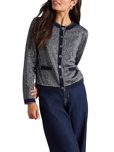 White Stuff Charlotte Glitzer-Strickjacke... - Maison & Cuisine Amazon Allemagne à 36.14€