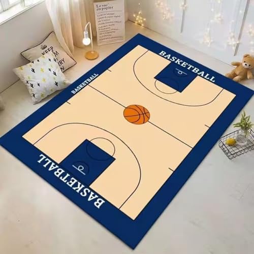 DLAYLQZG Tapis de Terrain de Basketball en Velours Cristal... - Sports & Fitness en promo à 18.99€