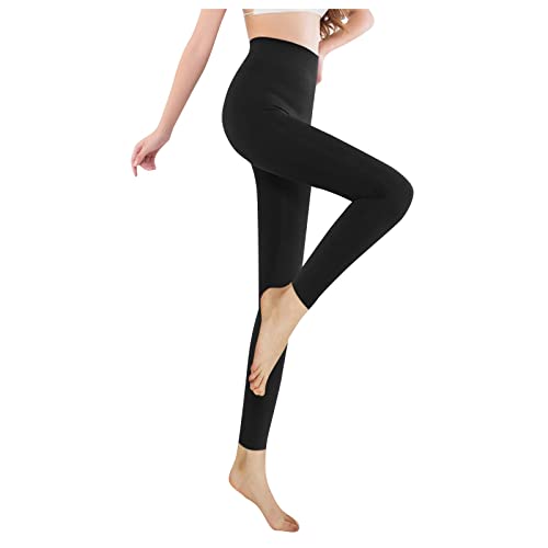 Women's High Waisted Black Gym Leggings, Soft Elastic... - Sports & Fitness Amazon Royaume-Uni à 1.97€
