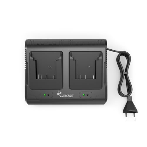 Dual-Slot Akku Ladegerät 14,4–18V 6A mit EU-Stecker... - DIY & Tools Amazon Germany à 51.42€