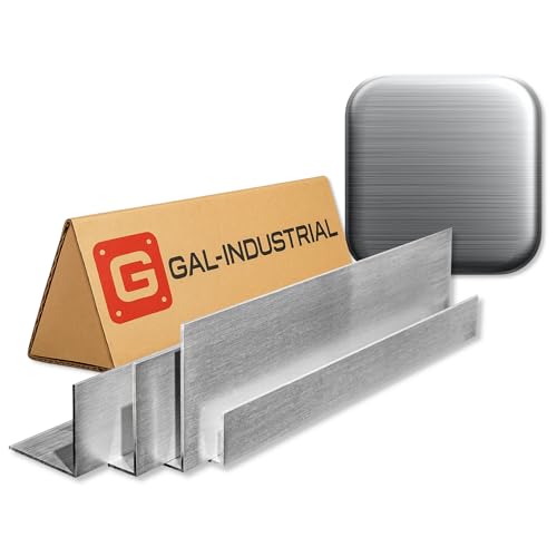 GAL - INDUSTRIAL Winkelprofil Aluminium Gebürstet 50x30 mm... - Bricolage & Outils en promo à 2.39€
