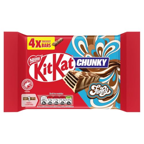Kitkat Chunky Funky 4 x 32g - Épicerie en promo à 1.75€