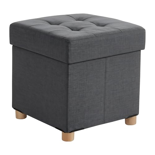 Relaxdays Hocker mit Stauraum, gepolstert, HxBxT: 38 x 38... - Maison & Cuisine Amazon Allemagne à 25.99€