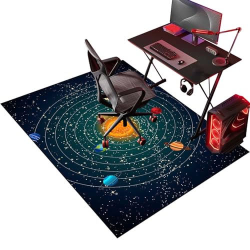 Heavy Duty Office Gaming Chair Mats for Carpeted and... - Maison & Cuisine Amazon Royaume-Uni à 10.50€