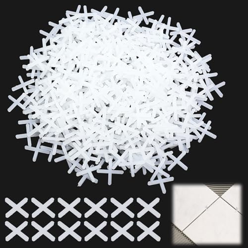 Tile Spacers 2mm, 500PCS Tile Leveling System 2mm Tile... - Maison & Cuisine Amazon Royaume-Uni à 1.99€