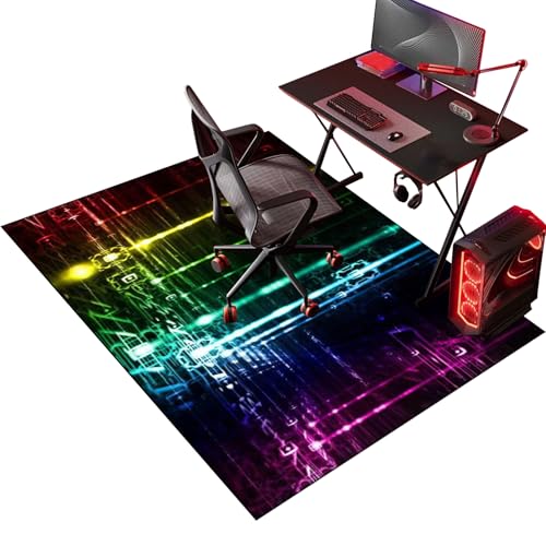 Heavy Duty Office Gaming Chair Mats for Carpeted and... - Maison & Cuisine Amazon Royaume-Uni à 9.50€