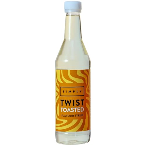 Simply Twist Toasted Flavour Coffee Syrup (485ml) – Add a... - Amazon Royaume-Uni à 3.60€