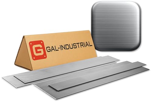 GAL - INDUSTRIAL Aluminium Flachstange Gebürstet, Aluprofil... - Bricolage & Outils Amazon Allemagne à 2.22€