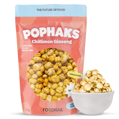 FOODHAK Chillimon Ginseng Pophaks Pack of 1 (25g) - Spicy... - High-Tech & Électronique Amazon Royaume-Uni à 1.99€