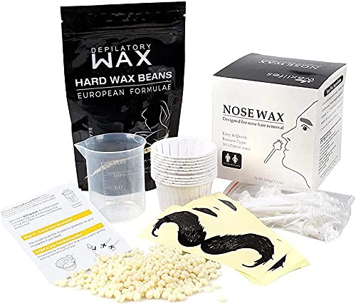 Set di cera per la depilazione del naso, sopracciglia e... - Animalerie Amazon Italie à 1.99€