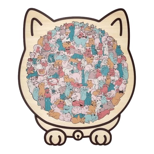 Morandi Puzzle pour chat, en bois, 135 pièces, amusant et... - Jouets & Jeux en promo à 5.82€