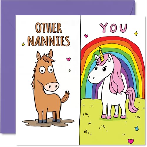 Nanny Birthday Card - Others vs You - Happy Birthday Card... - Auto & Motorcycle Amazon UK à 2.61€