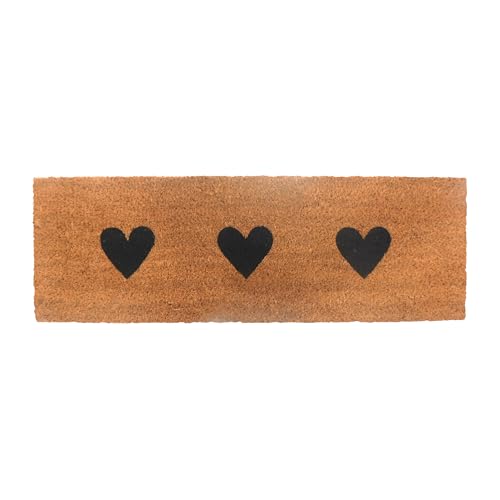 Relaxdays Fußmatte Kokos, Herzen, 75x25 cm, schmaler... - Maison & Cuisine Amazon Allemagne à 12.99€