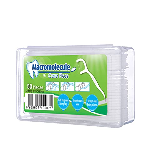 50pcs 2-in-1 Dental Floss Picks Toothpick High Toughness... - Santé & Bien-être Amazon Royaume-Uni à 1.99€