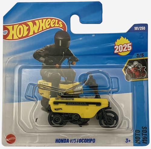 Hot Wheels - Honda Motocompo - HW Moto 3/5 - JBC03 - Short... - Auto & Moto Amazon Allemagne à 0.95€
