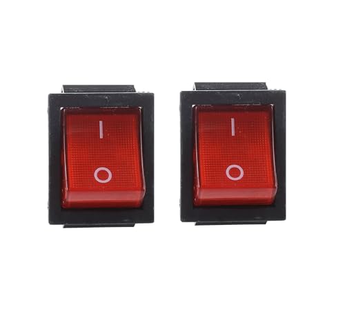 2 Pz Kcd4 Dpst On-Off 4 Pin Rocker Boat Switch 15A/20A AC... - High-Tech & Électronique en promo à 0.99€