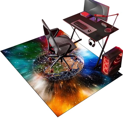 Heavy Duty Office Gaming Chair Mats for Carpeted and... - Maison & Cuisine Amazon Royaume-Uni à 10.50€