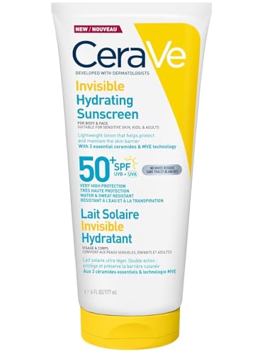 CeraVe Loción Protectora Invisible Hidratante SPF 50+, con... - High-Tech & Électronique Amazon Espagne à 22.55€