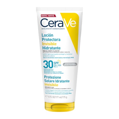 CeraVe Loción Protectora Invisible Hidratante SPF 30 apta... - High-Tech & Électronique Amazon Espagne à 16.82€