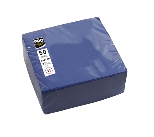 PRONAPPE - Réf. SV622010I - 50 Serviettes cocktail 20x20 cm... en promo à 3,75€ (-67%) sur Amazon FR