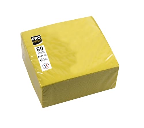 Pronape – Ref. SV622024I – Cocktailservietten, 20 x 20 cm... - Maison & Cuisine Amazon Allemagne à 3.35€