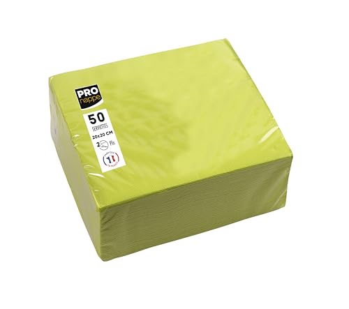 PRONAPPE - Rif. SV622031I - 50 tovaglioli da cocktail, 20 x... - Auto & Moto Amazon Italie à 3.82€