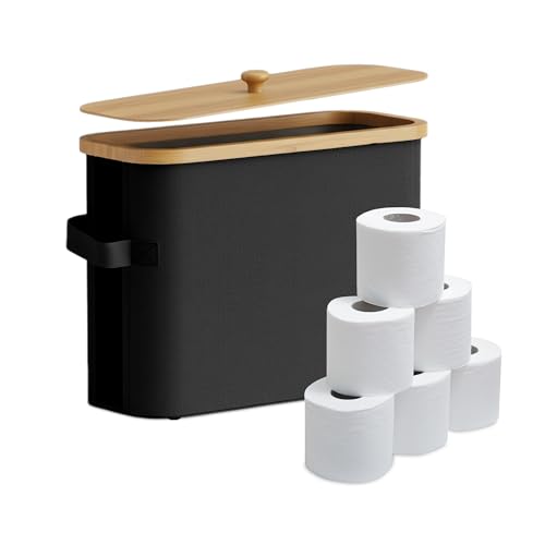 Relaxdays Toilettenpapier Aufbewahrung, 12 Rollen, HBT: 33... - Maison & Cuisine Amazon Allemagne à 14.99€