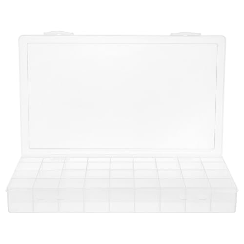 HAPINARY Transparente Aufbewahrungsbox mit Fächern... - Loisirs Créatifs Amazon Allemagne à 12.99€