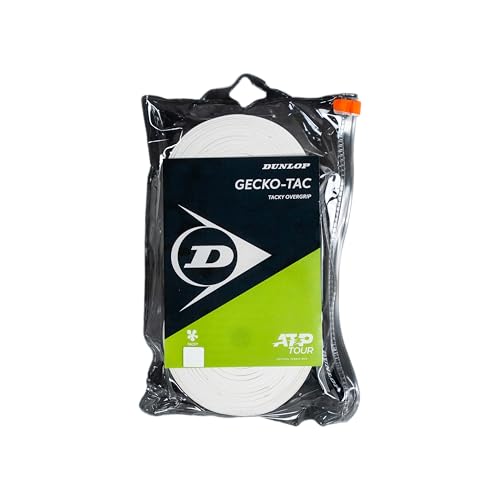 Dunlop Gecko Tac Tennis Overgrip, Weiß, 30er-Rolle – Hohe... - Sports & Fitness Amazon Allemagne à 51.50€