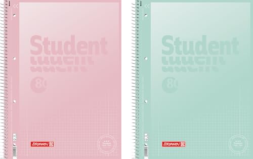 BRUNNEN Blocco universitario Premium Student "Pastello"... - Amazon Italie à 4.40€