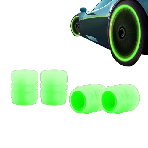 Auto leuchtende Ventilkappen, 2026 Neu Universelle... - Auto & Moto en promo à 3.99€