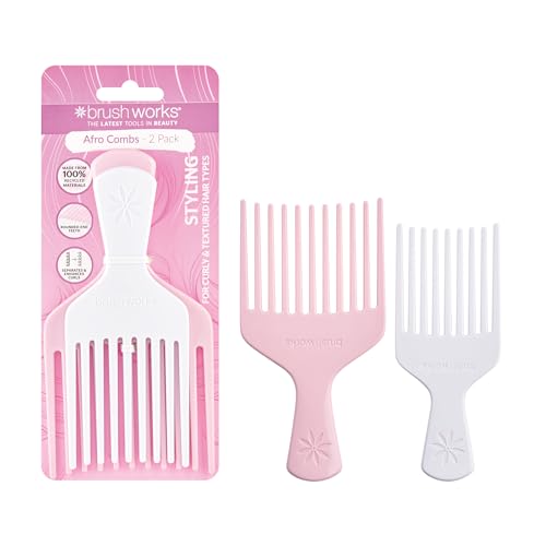Brushworks Afro Combs - 2 Pack - Beauté & Parfums Amazon Allemagne à 3.70€