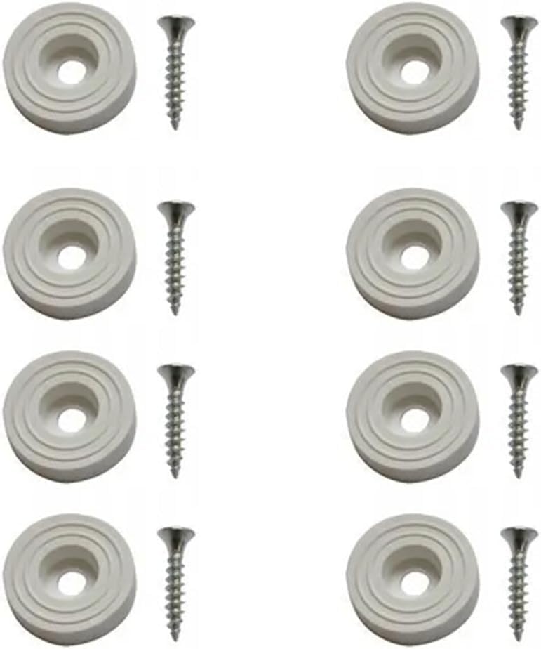 Piedini in Gomma con Vite - Gomma Semi Rigida Antiscivolo... - Maison & Cuisine Amazon Italie à 6.00€