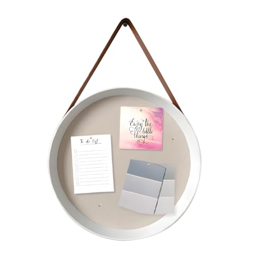 Wintem - Runde Korkwandtafel 39 cm für Notizen, Fotos und... - Fournitures Bureau Amazon Allemagne à 16.97€