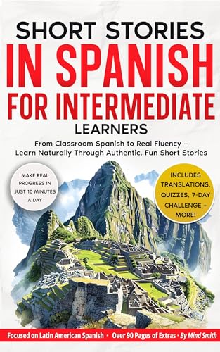 Short Stories in Spanish For Intermediate Learners: From... - Maison & Cuisine Amazon Royaume-Uni à 1.47€
