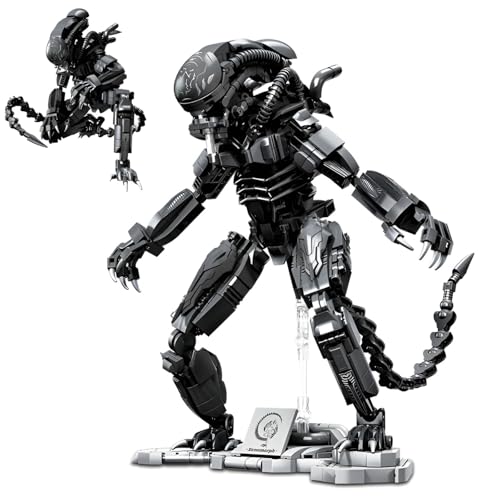 JVAVNE Xenomorph Blocs de construction 1011 pièces... - Jouets & Jeux Amazon France à 28.73€