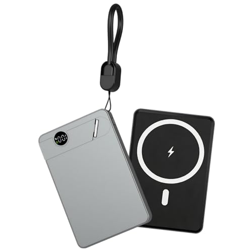 Magnetic Power Bank, 10000mAh Wireless Portable Charger for... - High-Tech & Électronique Amazon Royaume-Uni à 16.99€