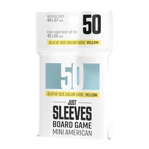Just Sleeves Mini American (50),Accesorio de Juego, Fundas... - Jouets & Jeux Amazon Espagne à 1.99€