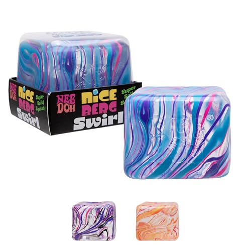 NeeDoh Nice Berg Swirl | Schylling Large Squishy Cube Toy |... - Jouets & Jeux Amazon Royaume-Uni à 13.99€